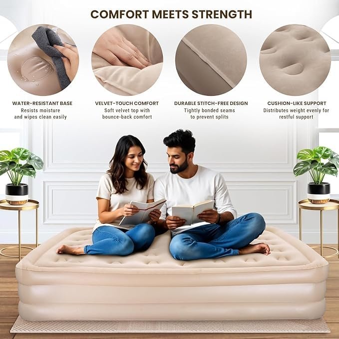 Air Mattress Inflatable Double Bed Sofa - Image 2