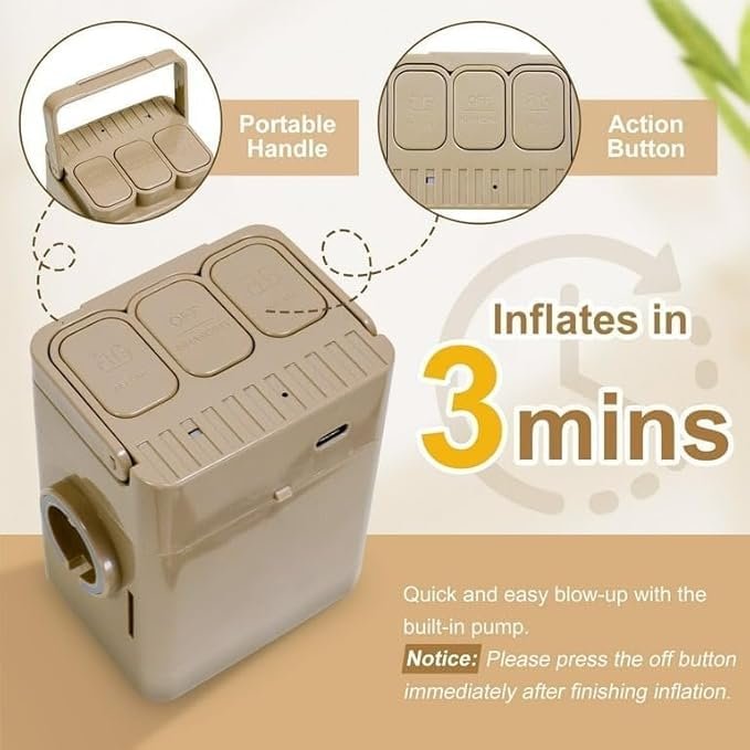 Air Mattress Inflatable Double Bed Sofa - Image 4