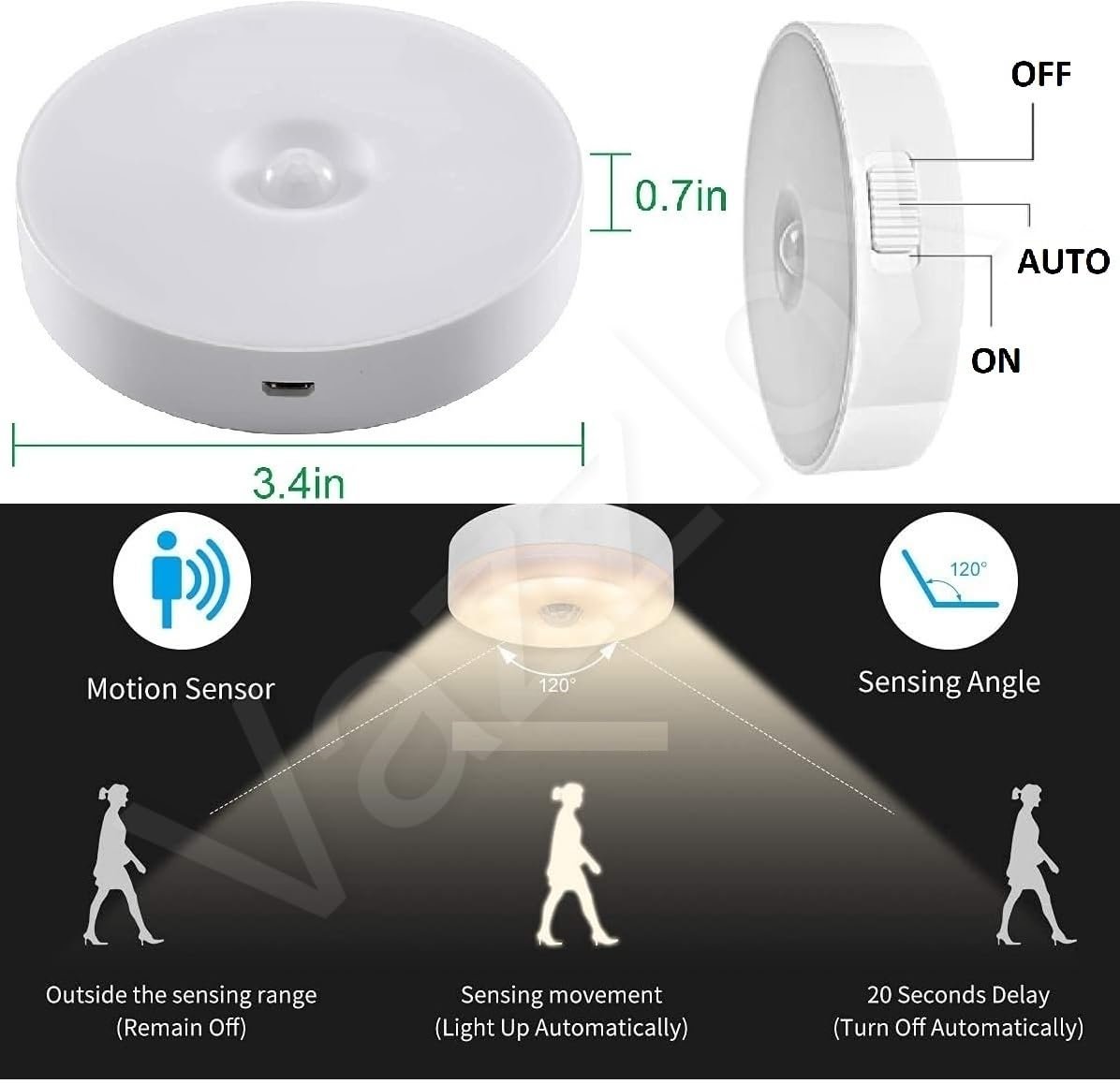Motion Sensor Light ( 4 Pcs) - Image 7