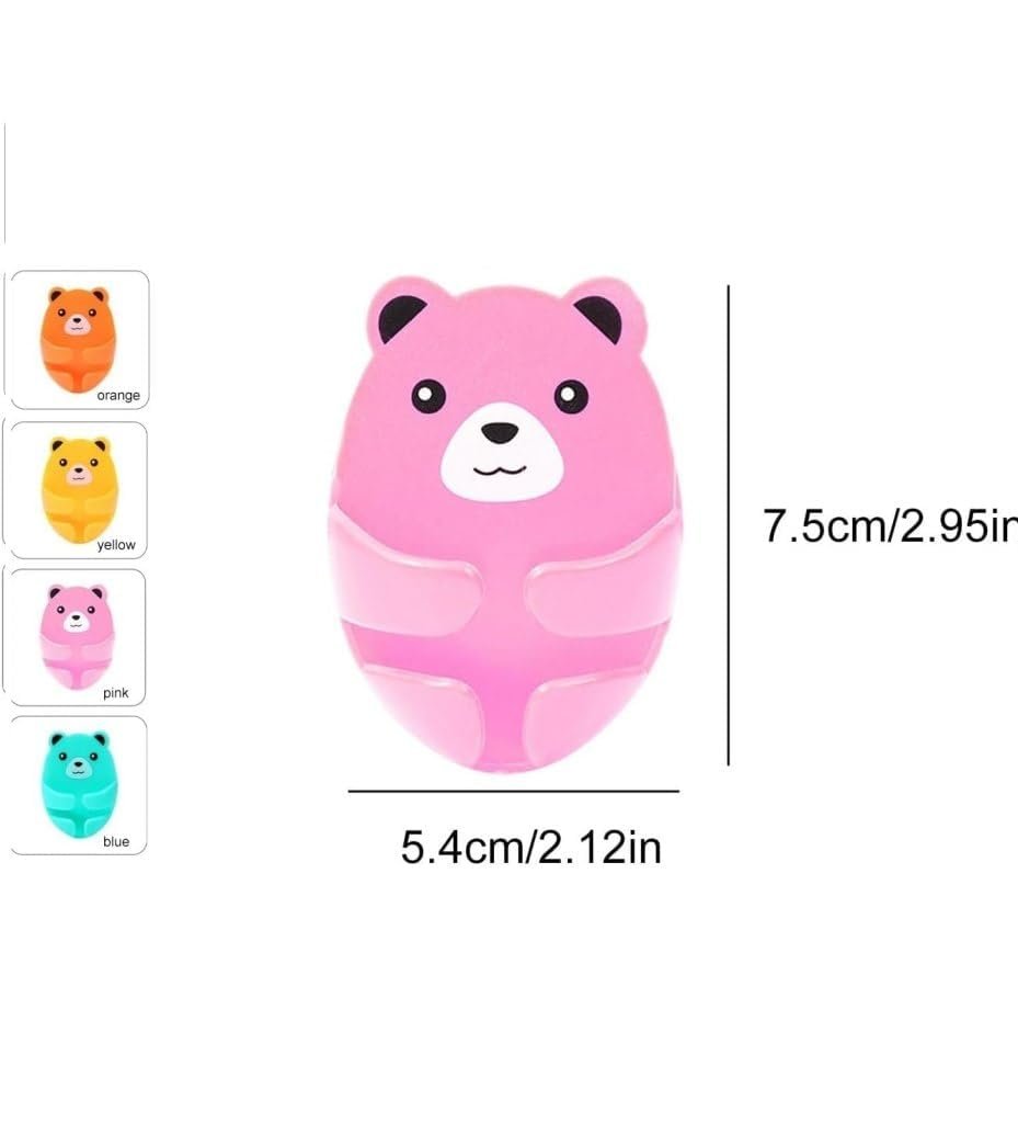 Plug Hook Wall Hooks Cute Bears 12 Pcs - Image 3