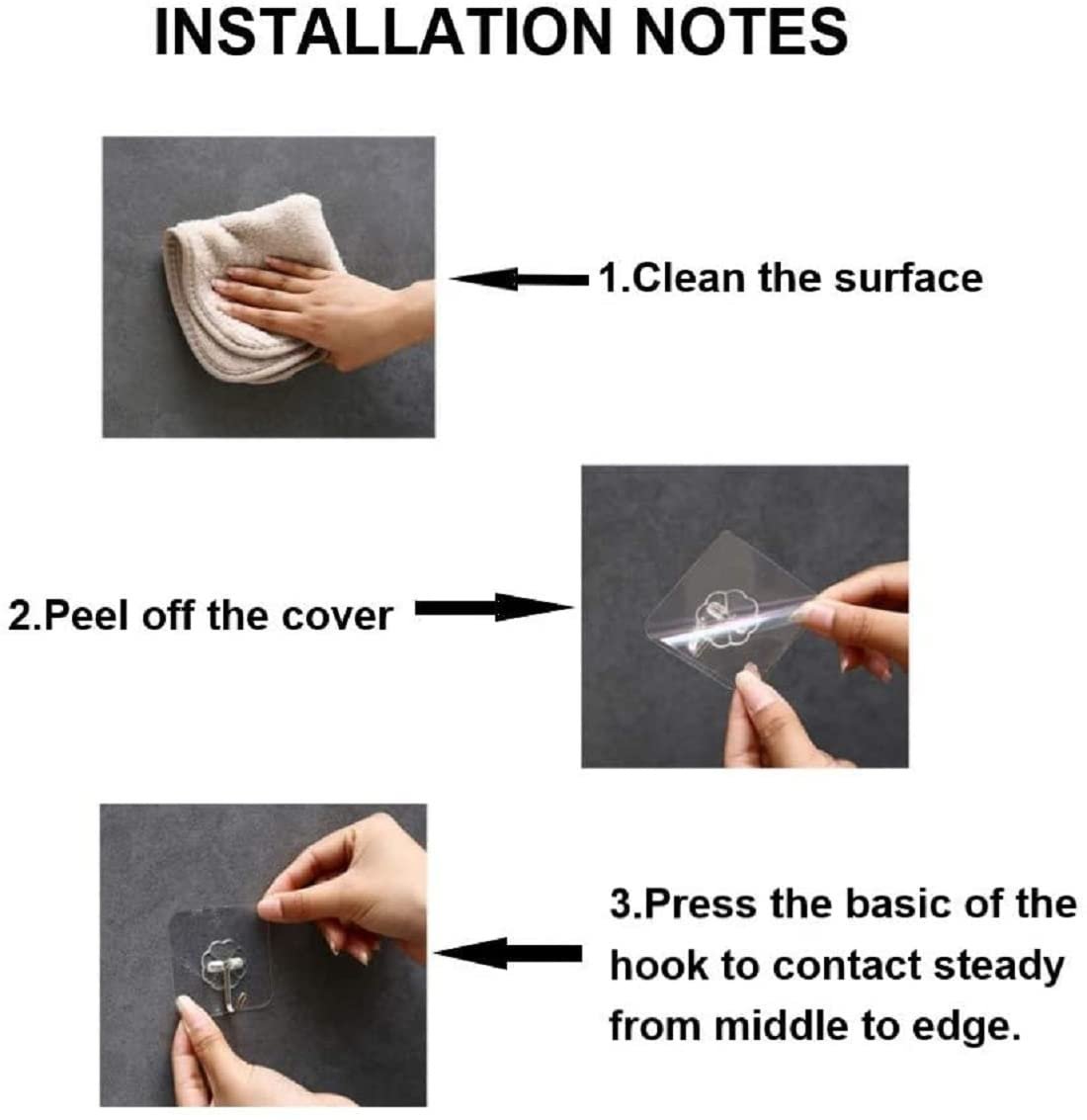 Wall Sticker Hook ( 21 Pcs) - Image 4